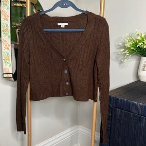 Cropped Cardigan - Sz Med